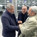 Aşgın, umre ziyareti yapan vatandaşları yolcu etti