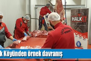 Üyük Köyü'nden örnek davranış