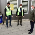 Başkan Aşgın’dan Belediye Vefa Sosyal Destek Grubuna Ziyaret