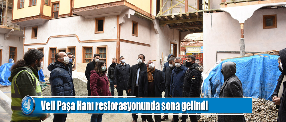 Veli Paşa Hanı restorasyonunda sona gelindi