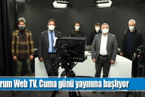 Çorum Web TV, Cuma günü yayınına başlıyor