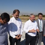 Erzurum Dede Caddesi'ne soğuk asfalt çalışması