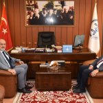 Aşgın, İl Müftüsü Biçer'i ziyaret etti