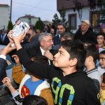 Aşgın, Akkentlilerle bir araya geldi