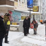 Çorum'da yılın ilk kar yağışı