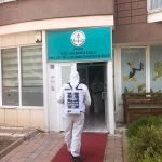 Belediyemiz, şehri dezenfekte etmeye devam ediyor