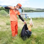 Belediyemiz, baraj civarında detaylı temizlik çalışması yaptı