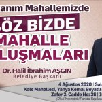 Mahalle Buluşmaları Kale'de tekrar başlıyor