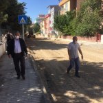 Tekceviz 12. Sokağa yeni asfalt