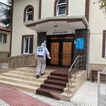 Dezenfekte ekipleri gece-gündüz sahada