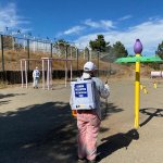 Dezenfekte ekipleri gece-gündüz sahada