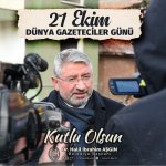 Başkan Aşgın,  ‘Dünya Gazeteciler Günü’nü Kutladı