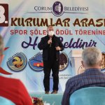 3.Kurumlar Arası Spor Şöleninde ödüller sahiplerini buldu