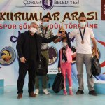 3.Kurumlar Arası Spor Şöleninde ödüller sahiplerini buldu