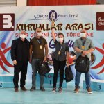 3.Kurumlar Arası Spor Şöleninde ödüller sahiplerini buldu