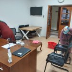 Belediye hizmet binasında yoğun temizlik çalışması