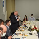 Başkan Aşgın, bu seferde gençlerle bir araya geldi