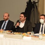 Başkan Aşgın, bu seferde gençlerle bir araya geldi