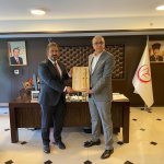 Yağbat, Türkiye Voleybol Federasyon Başkanı Üstündağ’ı ziyaret etti