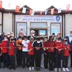 Millet Kıraathanesinin Açılışını Gençler Yaptı