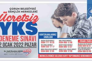 Ücretsiz YKS deneme sınavı 2 Ocak’ta