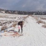 Karla mücadele sabah erken saatlerde başladı