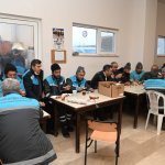 Başkan Aşgın, Gün Ağarmadan İşçilerle Bir Araya Geldi