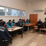 Başkan Aşgın, Gün Ağarmadan İşçilerle Bir Araya Geldi