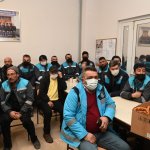 Başkan Aşgın, Gün Ağarmadan İşçilerle Bir Araya Geldi