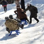 Çorum’da İlk Kez Düzenlenen Kar Şenliklerine Yoğun İlgi