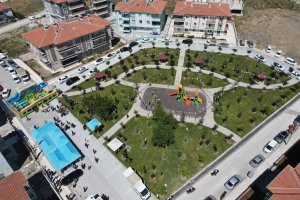 15 Temmuz Gazisi Turgut Aslan parkı açıldı