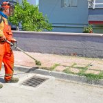 Belediyemizden yabani ot temizliği