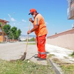 Belediyemizden yabani ot temizliği