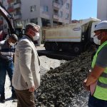 Belediyemiz, Bin 500 metre yağmur suyu hattı yapıyor