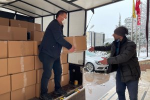 Belediyemizden, Filistinli Türkçe sevdalılarına kırtasiye yardımı