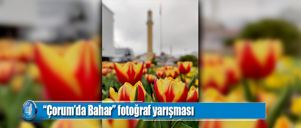 “Çorum’da Bahar” fotoğraf yarışması
