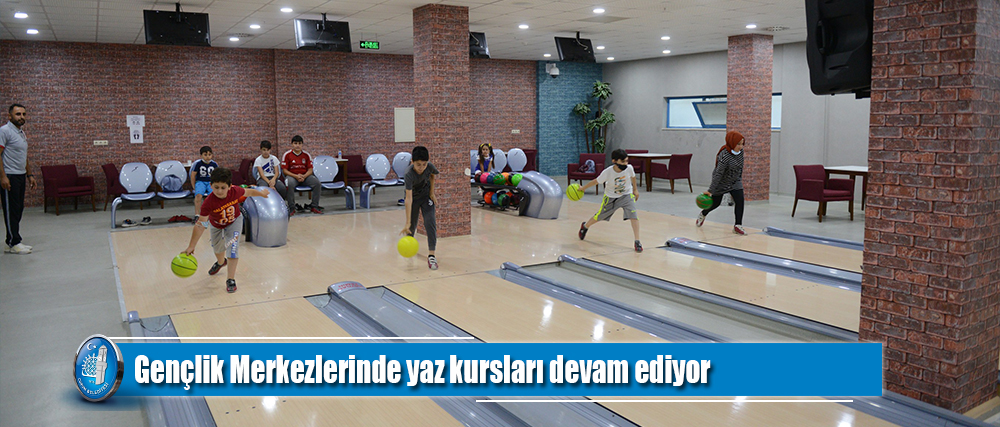 Gençlik Merkezlerinde yaz kursları devam ediyor
