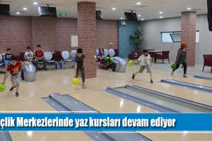 Gençlik Merkezlerinde yaz kursları devam ediyor