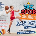 Yaz spor okullarına kayıtlar başlıyor