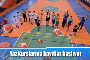 Yaz kurslarına kayıtlar başlıyor