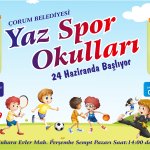 Yaz spor okullarında dersler 24 Haziran'da başlıyor