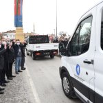 59 yeni hizmet aracımız hayırlı olsun