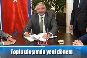 Toplu ulaşımda yeni dönem