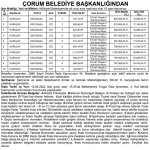 Belediyemiz, ticaret, konut ve villa arsaları satacak