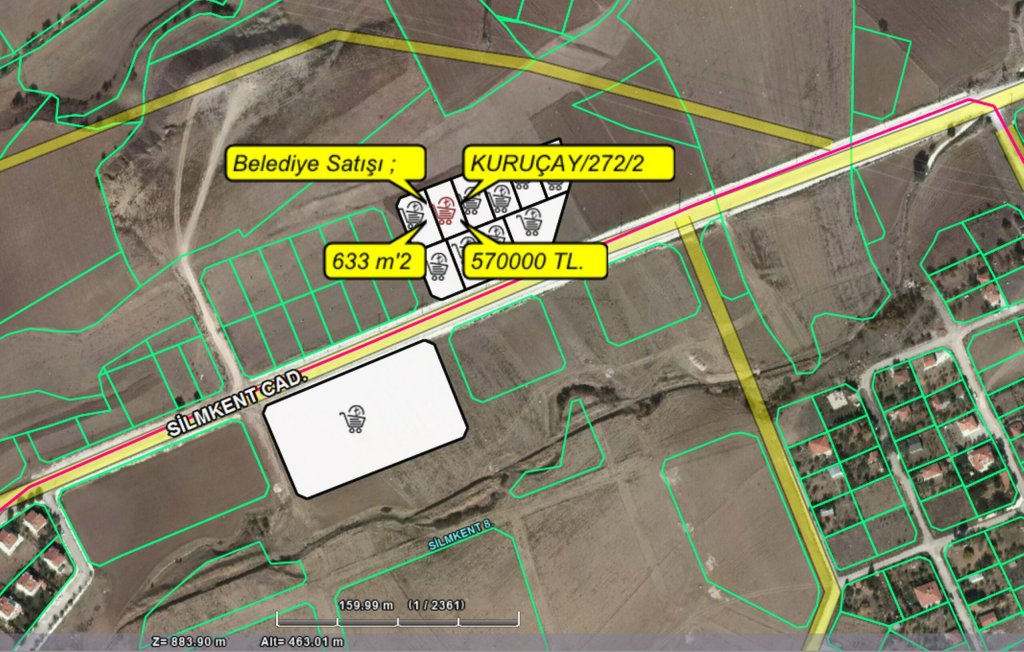 Belediyemiz, ticaret, konut ve villa arsaları satacak