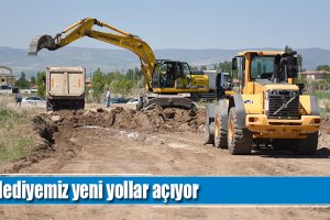 Belediyemiz yeni yollar açıyor