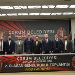 Çorum Belediyesi GSK'da genel kurul yapıldı