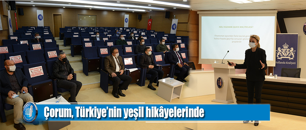 Çorum, Türkiye’nin yeşil hikâyelerinde