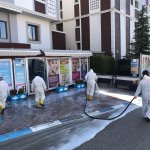 Belediyemiz, koronavirüse karşı çalışmalarını tam gaz sürdürüyor