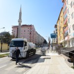 Belediyemiz, koronavirüse karşı çalışmalarını tam gaz sürdürüyor